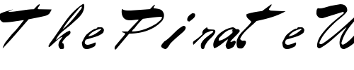 Font : GilBertText61-Regular Custom Text : The Pirate Way Test your own text here Click to download or to view this font on a tshirt that can be custom printed in Bali
