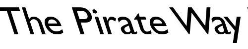Font : Gill-Sans-Leftified Custom Text : The Pirate Way Test your own text here Click to download or to view this font on a tshirt that can be custom printed in Bali