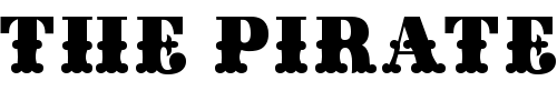 Font : Gille-Classsic-Fill Custom Text : The Pirate Way Test your own text here Click to download or to view this font on a tshirt that can be custom printed in Bali