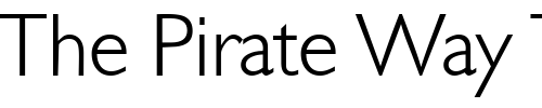 Font : GillionLightDB-Normal Custom Text : The Pirate Way Test your own text here Click to download or to view this font on a tshirt that can be custom printed in Bali