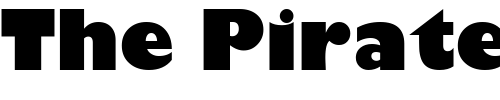 Font : GimletBlackSSK-Bold Custom Text : The Pirate Way Test your own text here Click to download or to view this font on a tshirt that can be custom printed in Bali