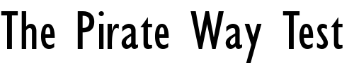 Font : GimletCondSSK Custom Text : The Pirate Way Test your own text here Click to download or to view this font on a tshirt that can be custom printed in Bali