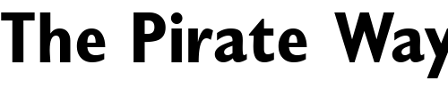 Font : GimletCondSSK-Bold Custom Text : The Pirate Way Test your own text here Click to download or to view this font on a tshirt that can be custom printed in Bali