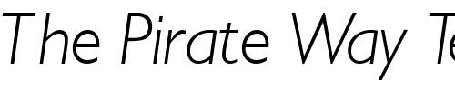 Font : GimletLightSSK-Italic Custom Text : The Pirate Way Test your own text here Click to download or to view this font on a tshirt that can be custom printed in Bali