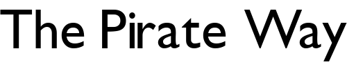 Font : GimletSSK Custom Text : The Pirate Way Test your own text here Click to download or to view this font on a tshirt that can be custom printed in Bali