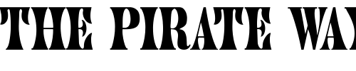 Font : Gin Custom Text : The Pirate Way Test your own text here Click to download or to view this font on a tshirt that can be custom printed in Bali