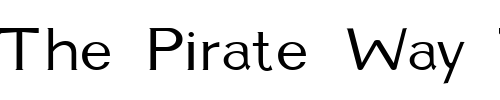 Font : Ginger-Condensed-Normal Custom Text : The Pirate Way Test your own text here Click to download or to view this font on a tshirt that can be custom printed in Bali