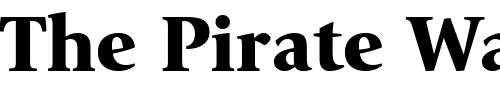 Font : Giovanni-Black Custom Text : The Pirate Way Test your own text here Click to download or to view this font on a tshirt that can be custom printed in Bali