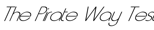 Font : GiovanniItalic Custom Text : The Pirate Way Test your own text here Click to download or to view this font on a tshirt that can be custom printed in Bali