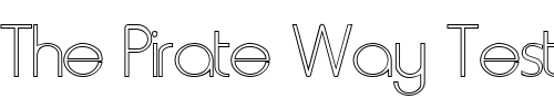 Font : GiovanniOpen Custom Text : The Pirate Way Test your own text here Click to download or to view this font on a tshirt that can be custom printed in Bali
