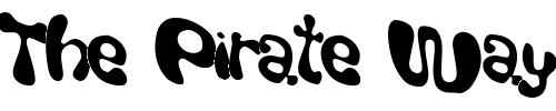 Font : GiveAndTake18-Regular-ttcon Custom Text : The Pirate Way Test your own text here Click to download or to view this font on a tshirt that can be custom printed in Bali