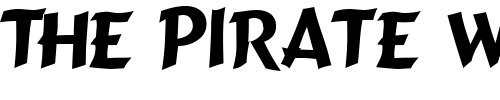 Font : GizmoLightCapsSSK Custom Text : The Pirate Way Test your own text here Click to download or to view this font on a tshirt that can be custom printed in Bali