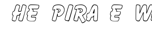 Font : GizmoOutlineCapsSSK Custom Text : The Pirate Way Test your own text here Click to download or to view this font on a tshirt that can be custom printed in Bali