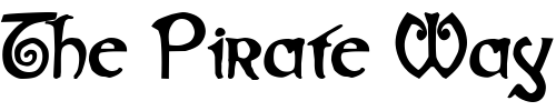 Font : Gjallarhorn Custom Text : The Pirate Way Test your own text here Click to download or to view this font on a tshirt that can be custom printed in Bali