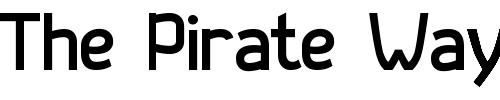 Font : Gladatur-Rum Custom Text : The Pirate Way Test your own text here Click to download or to view this font on a tshirt that can be custom printed in Bali