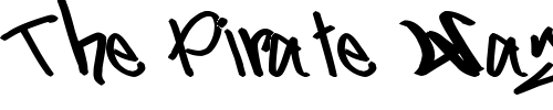 Font : Gladiator-Gruel Custom Text : The Pirate Way Test your own text here Click to download or to view this font on a tshirt that can be custom printed in Bali