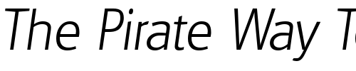 Font : Glasgow-XlightIta Custom Text : The Pirate Way Test your own text here Click to download or to view this font on a tshirt that can be custom printed in Bali