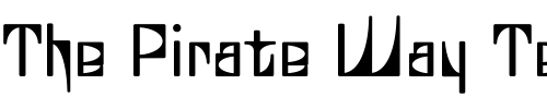 Font : Glaukous---Viscous Custom Text : The Pirate Way Test your own text here Click to download or to view this font on a tshirt that can be custom printed in Bali