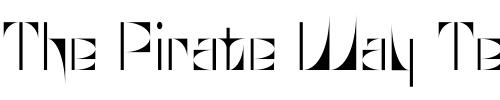 Font : Glaukous Custom Text : The Pirate Way Test your own text here Click to download or to view this font on a tshirt that can be custom printed in Bali