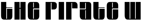 Font : Glaze-Condensed-Normal Custom Text : The Pirate Way Test your own text here Click to download or to view this font on a tshirt that can be custom printed in Bali