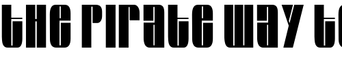 Font : Glaze-Extended-Condensed-Normal Custom Text : The Pirate Way Test your own text here Click to download or to view this font on a tshirt that can be custom printed in Bali