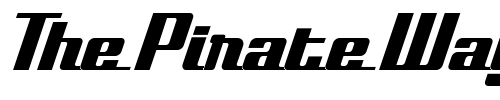 Font : Global-RegularScript Custom Text : The Pirate Way Test your own text here Click to download or to view this font on a tshirt that can be custom printed in Bali