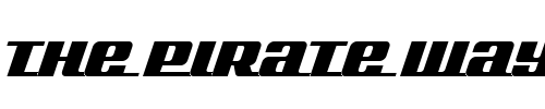 Font : Global-SmallCapsScript Custom Text : The Pirate Way Test your own text here Click to download or to view this font on a tshirt that can be custom printed in Bali