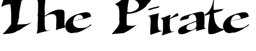 Font : Globe-Regular-ttstd Custom Text : The Pirate Way Test your own text here Click to download or to view this font on a tshirt that can be custom printed in Bali