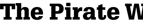 Font : Glypha-LT-75-Black Custom Text : The Pirate Way Test your own text here Click to download or to view this font on a tshirt that can be custom printed in Bali