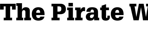 Font : Glypha75-Black Custom Text : The Pirate Way Test your own text here Click to download or to view this font on a tshirt that can be custom printed in Bali