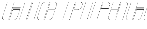 Font : Glyphic-Series-Outline-Italic Custom Text : The Pirate Way Test your own text here Click to download or to view this font on a tshirt that can be custom printed in Bali