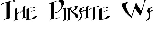 Font : Goal-Regular-ttnorm Custom Text : The Pirate Way Test your own text here Click to download or to view this font on a tshirt that can be custom printed in Bali