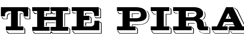 Font : GoldMine Custom Text : The Pirate Way Test your own text here Click to download or to view this font on a tshirt that can be custom printed in Bali