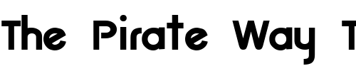 Font : Golder-Regular Custom Text : The Pirate Way Test your own text here Click to download or to view this font on a tshirt that can be custom printed in Bali