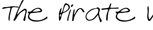 Font : Goldish-Regular Custom Text : The Pirate Way Test your own text here Click to download or to view this font on a tshirt that can be custom printed in Bali