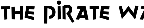 Font : Goliath Custom Text : The Pirate Way Test your own text here Click to download or to view this font on a tshirt that can be custom printed in Bali