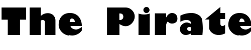Font : GombusBlack Custom Text : The Pirate Way Test your own text here Click to download or to view this font on a tshirt that can be custom printed in Bali