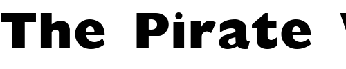 Font : GombusExtrabold Custom Text : The Pirate Way Test your own text here Click to download or to view this font on a tshirt that can be custom printed in Bali