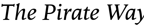 Font : Goodchild-Italic Custom Text : The Pirate Way Test your own text here Click to download or to view this font on a tshirt that can be custom printed in Bali