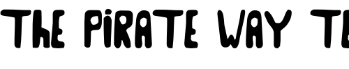 Font : Goose-Neck-Regular Custom Text : The Pirate Way Test your own text here Click to download or to view this font on a tshirt that can be custom printed in Bali