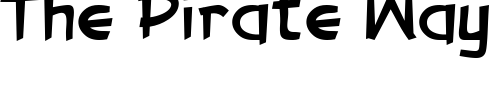 Font : Gorilla-Milkshake Custom Text : The Pirate Way Test your own text here Click to download or to view this font on a tshirt that can be custom printed in Bali