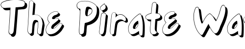 Font : Gort-s-Fair-Hand-UprightShadow Custom Text : The Pirate Way Test your own text here Click to download or to view this font on a tshirt that can be custom printed in Bali