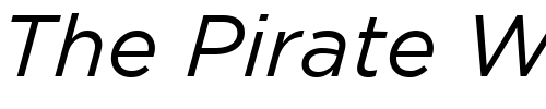 Font : Gotham-BookItalic Custom Text : The Pirate Way Test your own text here Click to download or to view this font on a tshirt that can be custom printed in Bali