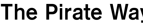 Font : Gothic725-Bd-BT-Bold Custom Text : The Pirate Way Test your own text here Click to download or to view this font on a tshirt that can be custom printed in Bali