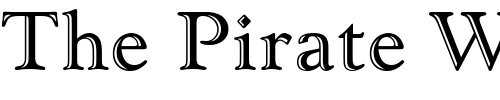 Font : Goudy-Hilights-SSi Custom Text : The Pirate Way Test your own text here Click to download or to view this font on a tshirt that can be custom printed in Bali