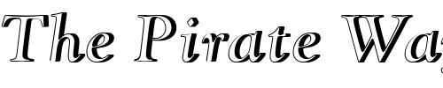 Font : GoudyCatTRegItaRe1 Custom Text : The Pirate Way Test your own text here Click to download or to view this font on a tshirt that can be custom printed in Bali
