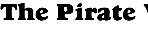 Font : GoudyHeavyface-Regular Custom Text : The Pirate Way Test your own text here Click to download or to view this font on a tshirt that can be custom printed in Bali