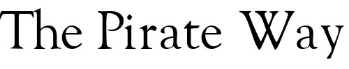 Font : GoudyRetrospectiveSSK-Regular Custom Text : The Pirate Way Test your own text here Click to download or to view this font on a tshirt that can be custom printed in Bali