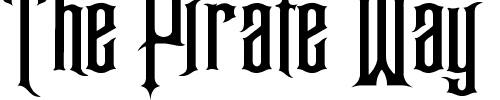 Font : Gracey-s-Curse Custom Text : The Pirate Way Test your own text here Click to download or to view this font on a tshirt that can be custom printed in Bali