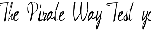 Font : Gram-Regular-ttnorm Custom Text : The Pirate Way Test your own text here Click to download or to view this font on a tshirt that can be custom printed in Bali